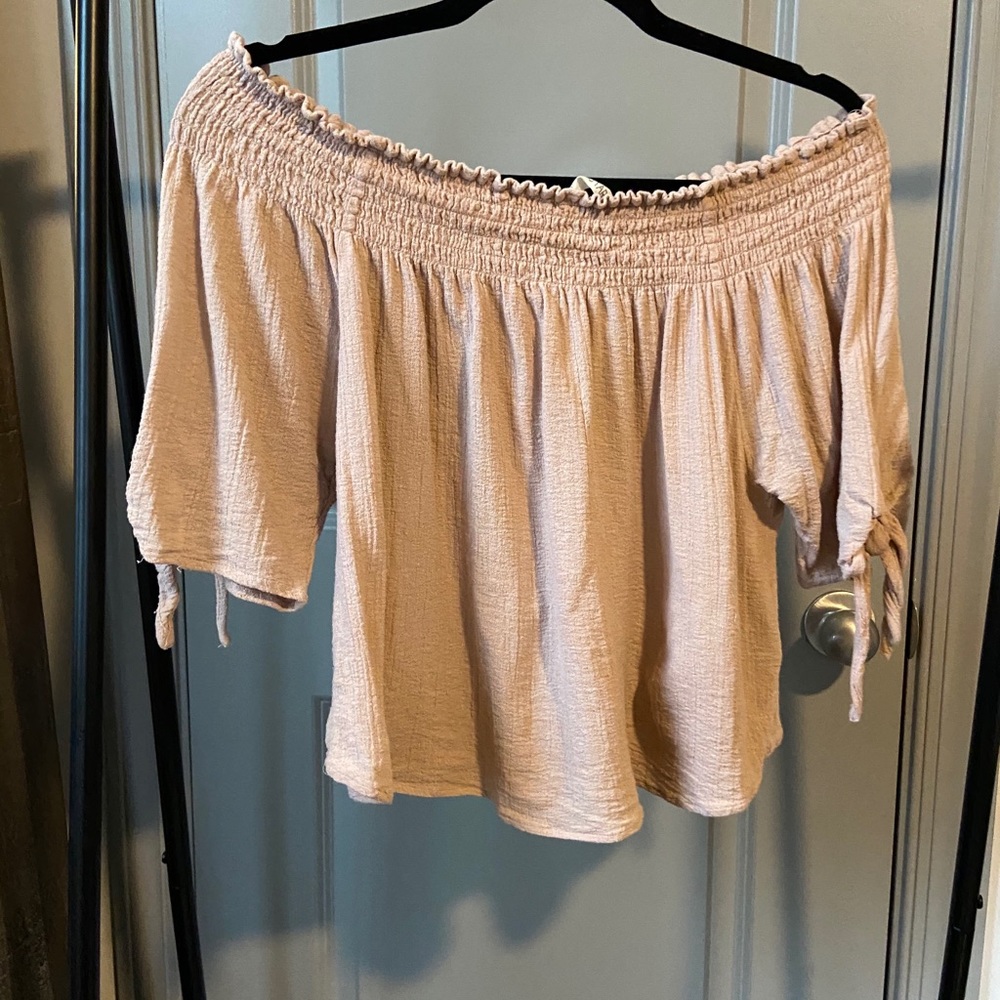 Off the shoulder Crop Top